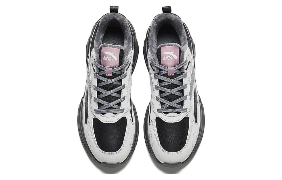 (WMNS) ANTA Chao Bai Gz 'Grey Black' 122348812-10 - Image 3