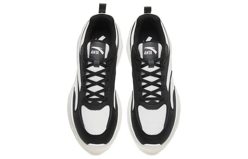 (WMNS) ANTA Chao Bai Gz 'Black White' 122348812-4 - Image 3