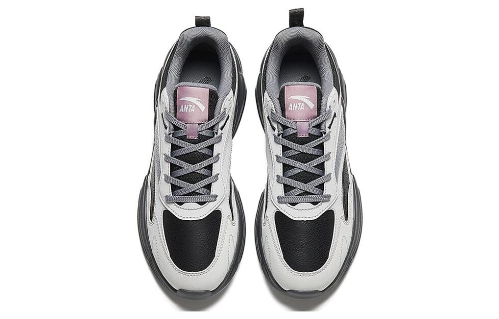 (WMNS) ANTA Chao Bai Gz 'Grey Black' 122348812-6 - Image 3