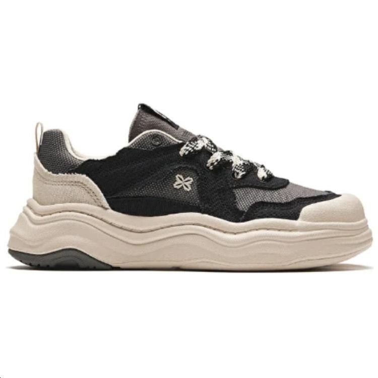 (WMNS) ANTA Lava Cake Skateboarding 'Black Grey' 122428060-5 - Image 5