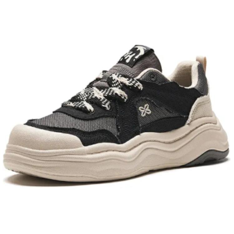 (WMNS) ANTA Lava Cake Skateboarding 'Black Grey' 122428060-5 - Image 6