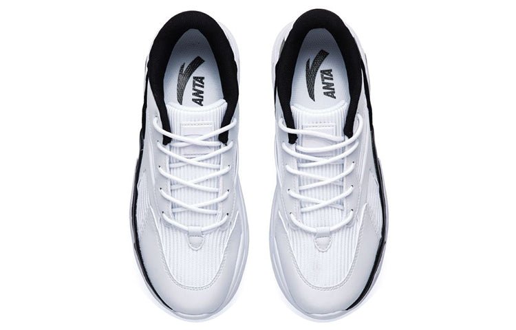 (WMNS) ANTA Leisure Dad Shoes 'White Black' 12818852-6 - Image 3