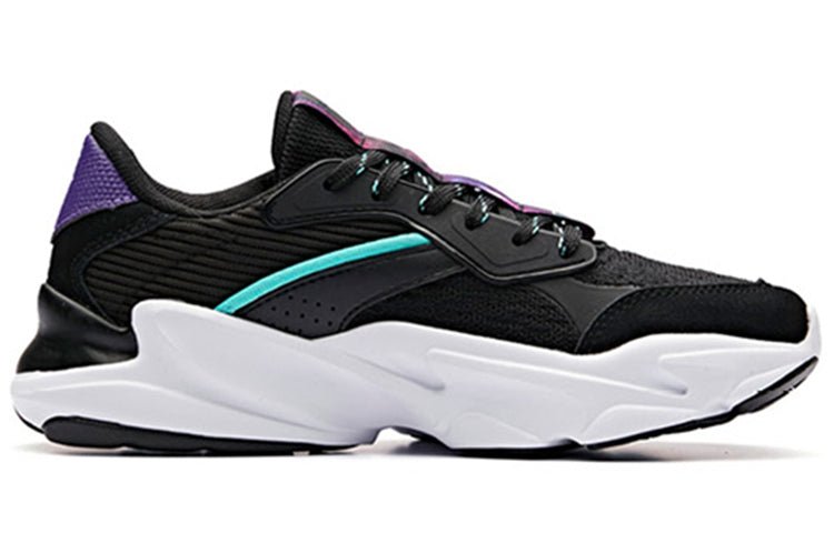 (WMNS) ANTA Life Retro 'Dad Shoes Black Green' 12838808R-5 - Image 2