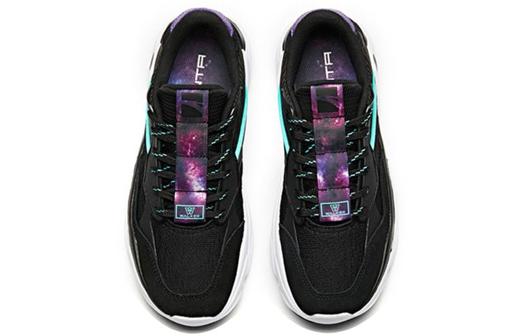(WMNS) ANTA Life Retro 'Dad Shoes Black Green' 12838808R-5 - Image 4