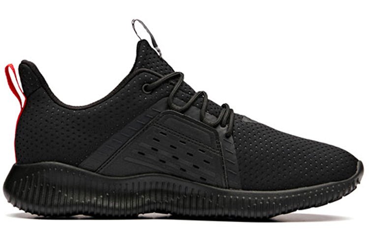 (WMNS) ANTA Running Series Sneakers 'Black' 12845565-1 - Image 2