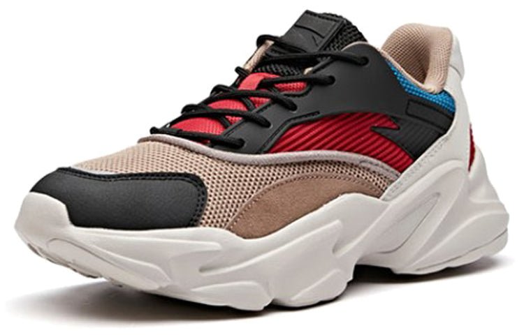 (WMNS) ANTA Lifestyle Retro 'Grey Red' 12848883-6 - Image 2
