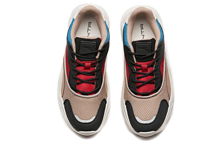 (WMNS) ANTA Lifestyle Retro 'Grey Red' 12848883-6 - Image 3