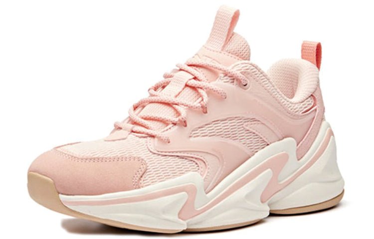 (WMNS) ANTA Running Series Sneakers 'Pink White' 12918881-4 - Image 2
