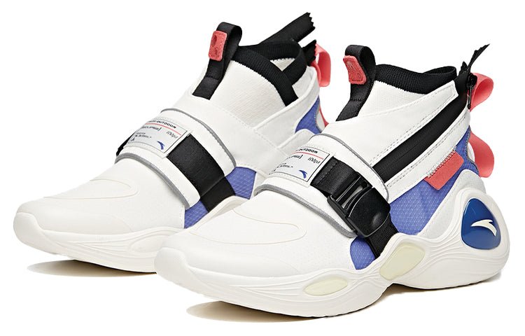 (WMNS) ANTA Eclipse High 'White Black Purple' 12946606-2 - Image 2