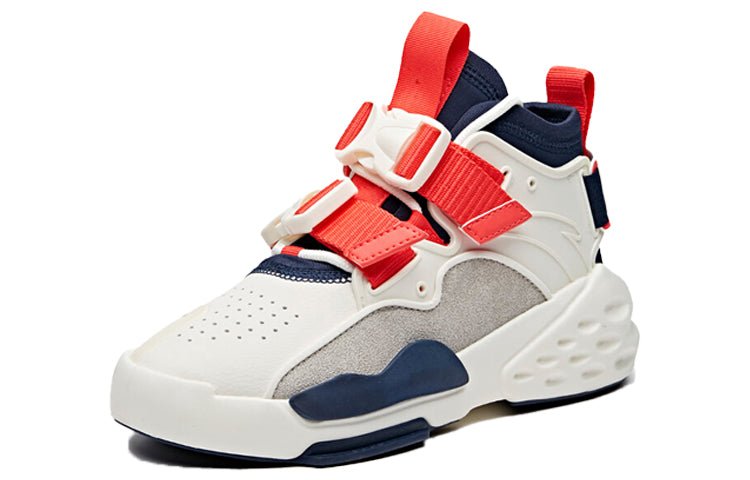 (WMNS) ANTA Badao High 'White Blue Red' 12948080-4 - Image 2