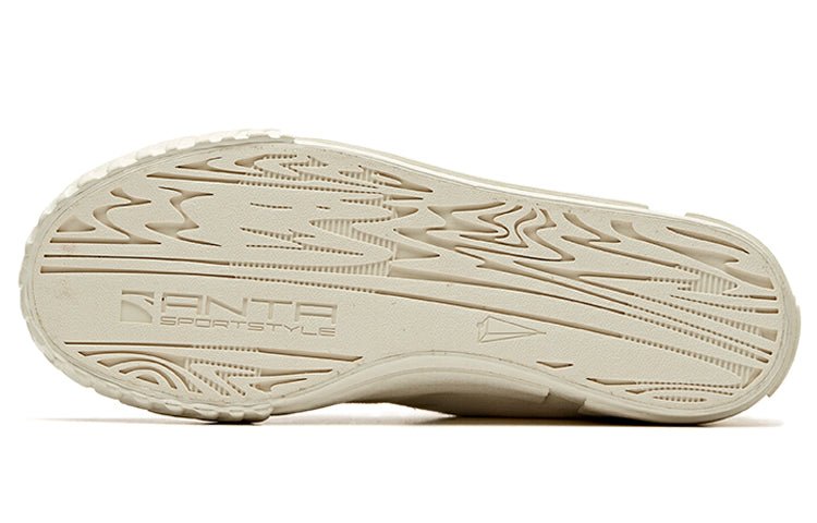(WMNS) ANTA x Robert Geller Life Series Sneakers Canvas High 'Eagle White Black' 12948680-12 - Image 5