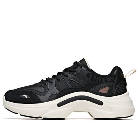 (WMNS) ANTA Life Series Sneakers 'Black Dad Shoes' 12948883-1