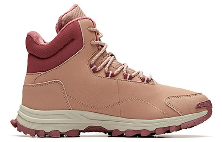 (WMNS) ANTA Casual Fleeced Skateboarding Shoes 'Peach' 12948960-2 - Image 2
