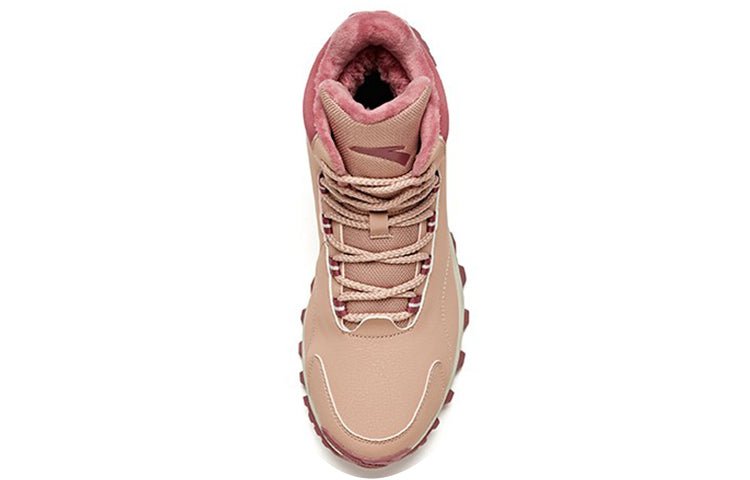 (WMNS) ANTA Casual Fleeced Skateboarding Shoes 'Peach' 12948960-2 - Image 4