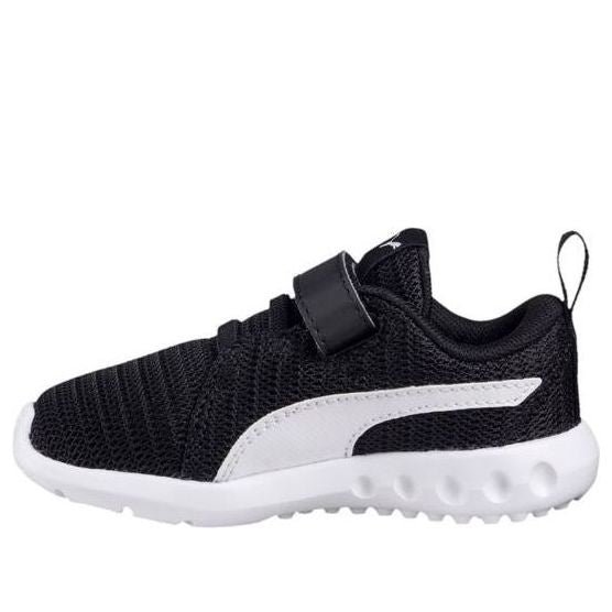 (TD) PUMA Carson 2 V Running Shoes Black/White 190074-02