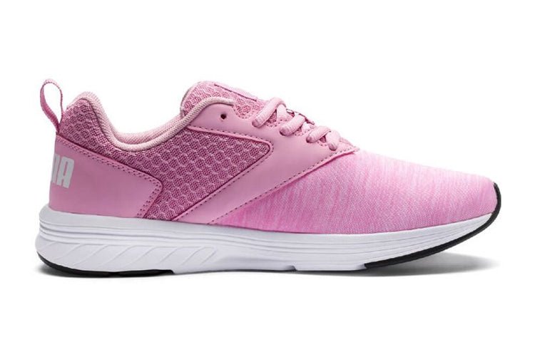 (GS) PUMA Nrgy Comet Low Running Shoes Pink 190675-09 - Image 2