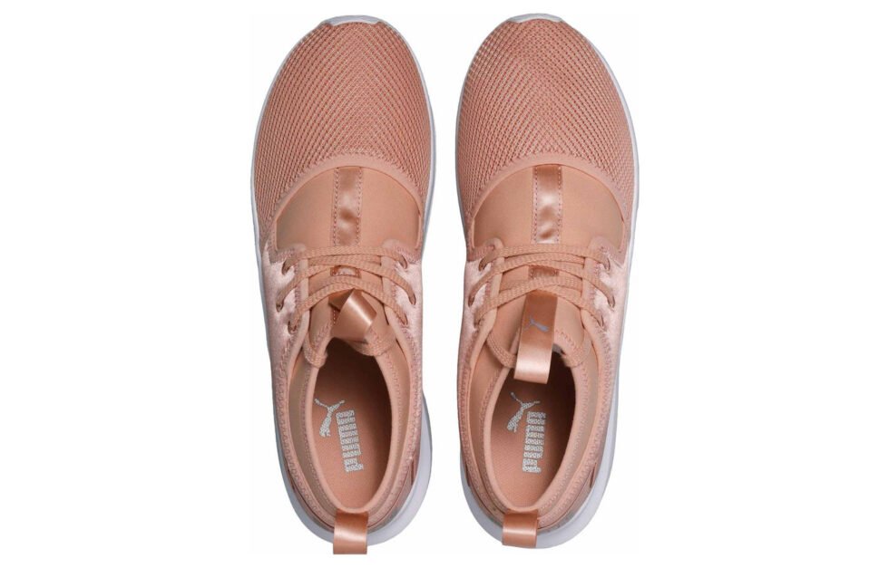 (WMNS) PUMA Phenom Low Satin EP Shoes 'Peach Beige' 190969-02 - Image 4