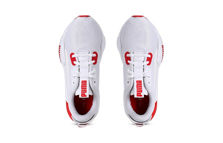 (GS) PUMA Cell Phase Low Top Running Shoes Red/White 192830-03 - Image 3
