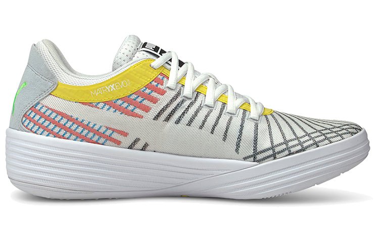 PUMA Clyde All-Pro 'White Multicolor' 194039-01 - Image 2