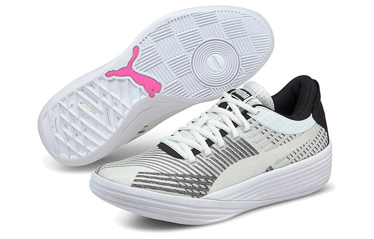 PUMA Clyde All-Pro 'White Black' 194039-03 - Image 3