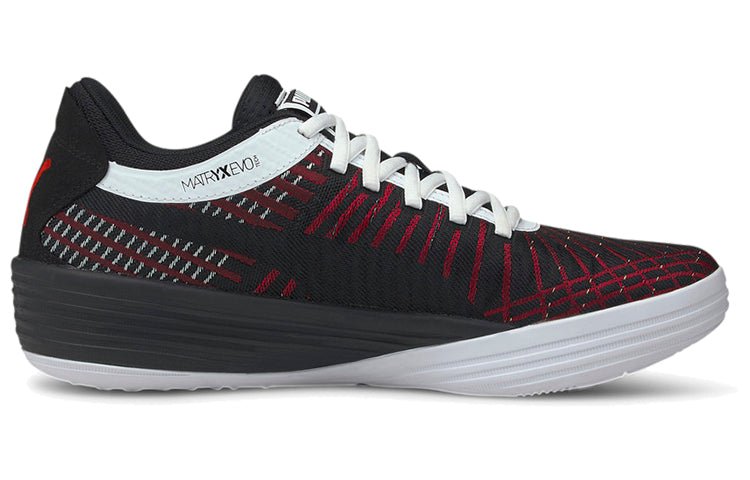 PUMA Clyde All-Pro 'Black High Risk Red' 194039-05 - Image 2