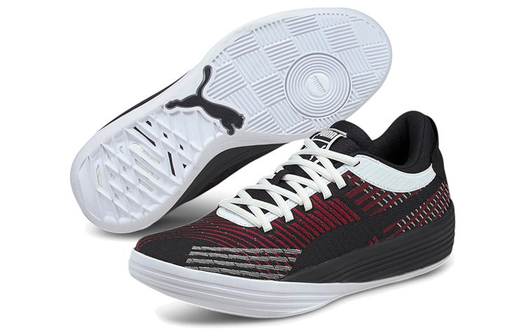 PUMA Clyde All-Pro 'Black High Risk Red' 194039-05 - Image 5