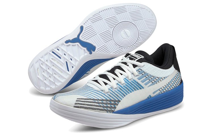 PUMA Clyde All Pro 'Black White Blue' 194039-06 - Image 5
