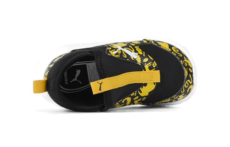 (TD) PUMA Fun Racer Slip On SU 'Black Yellow' 194344-01 - Image 4