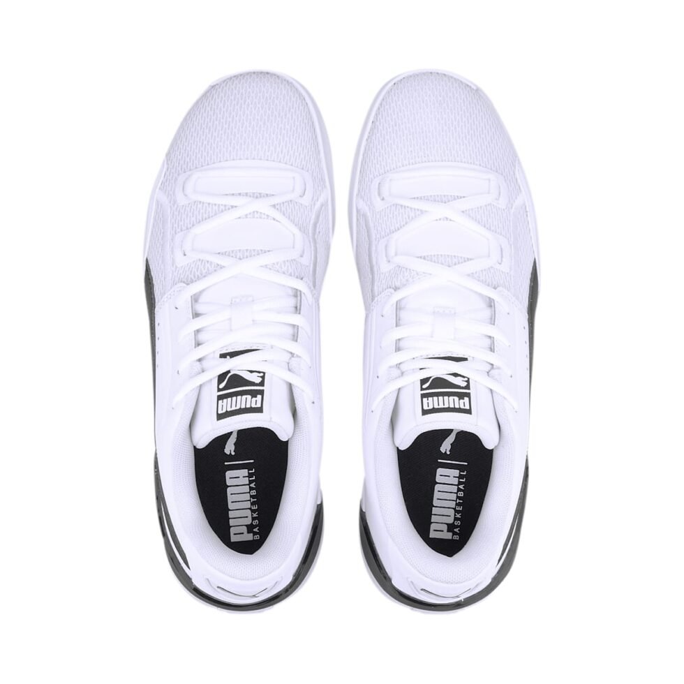 PUMA Clyde Hardwood Team 'White Black' 194454-01 - Image 3