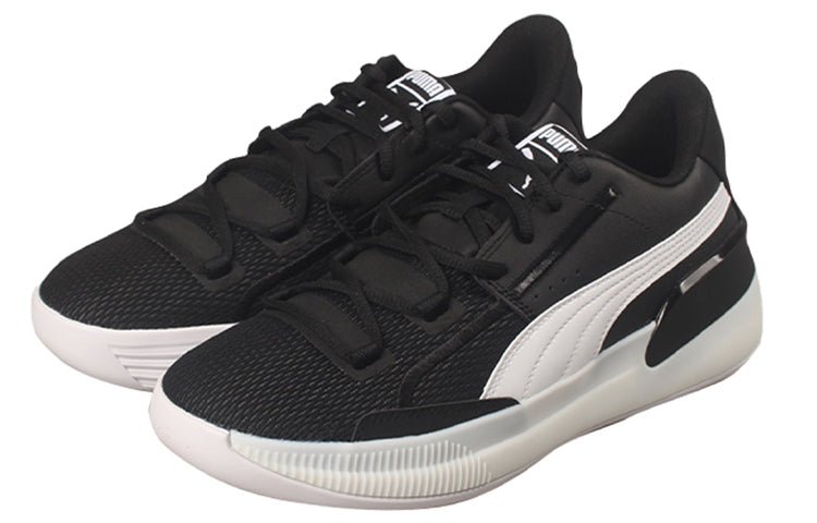 PUMA Clyde Hardwood Team 'Black White' 194454-02 - Image 2
