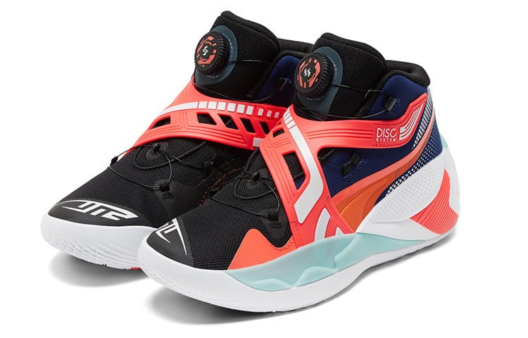 PUMA Disc Rebirth 'Black Orange' 194812-03 - Image 3