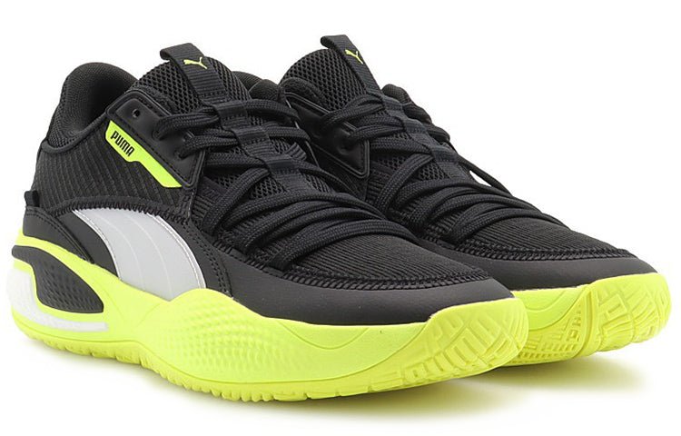 PUMA Court Rider 'Black Yellow Alert' 195064-03 - Image 5