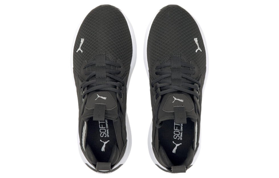 (WMNS) PUMA Softride Enzo NXT 'Black Metallic Silver' 195235-01 - Image 3