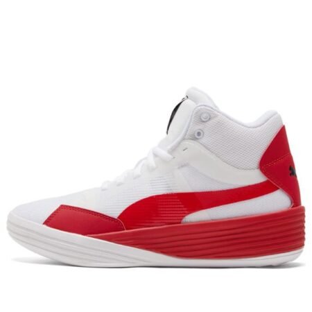 PUMA Clyde All-Pro Mid White/Red 195512-04