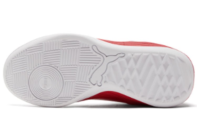 PUMA Clyde All-Pro Mid White/Red 195512-04 - Image 4