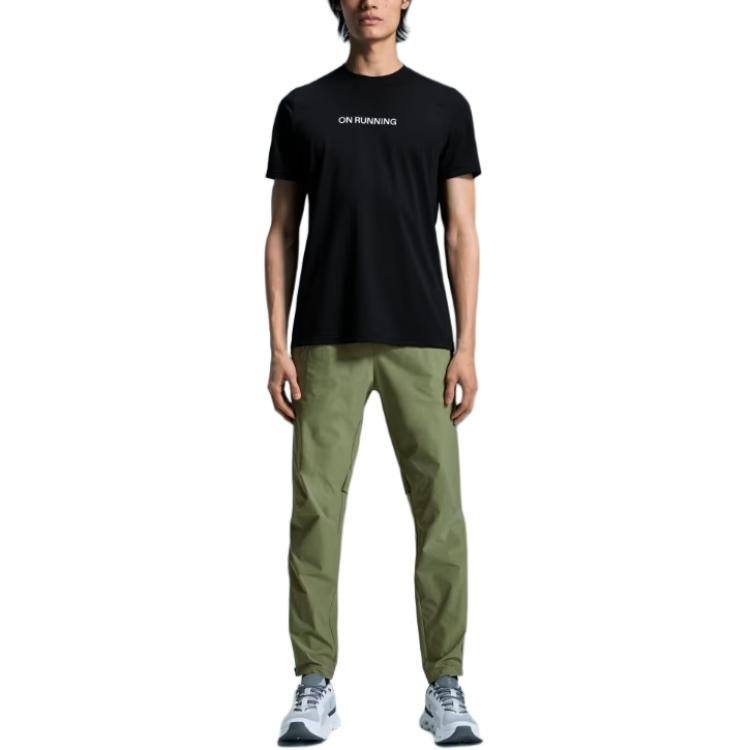 On Running On Run-T T-shirt 'Black White' 1ME30370553 - Image 3