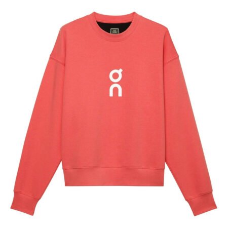 (WMNS) On Running Club Crew Sweatshirt 'Red' 1WE10470244