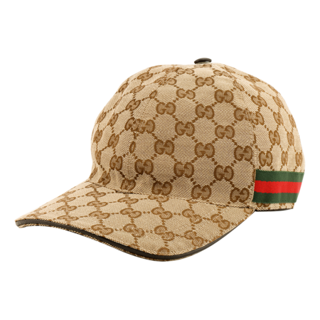 Gucci Original GG Canvas Baseball Hat With Web 'Original GG' 200035-KQWBG-9791