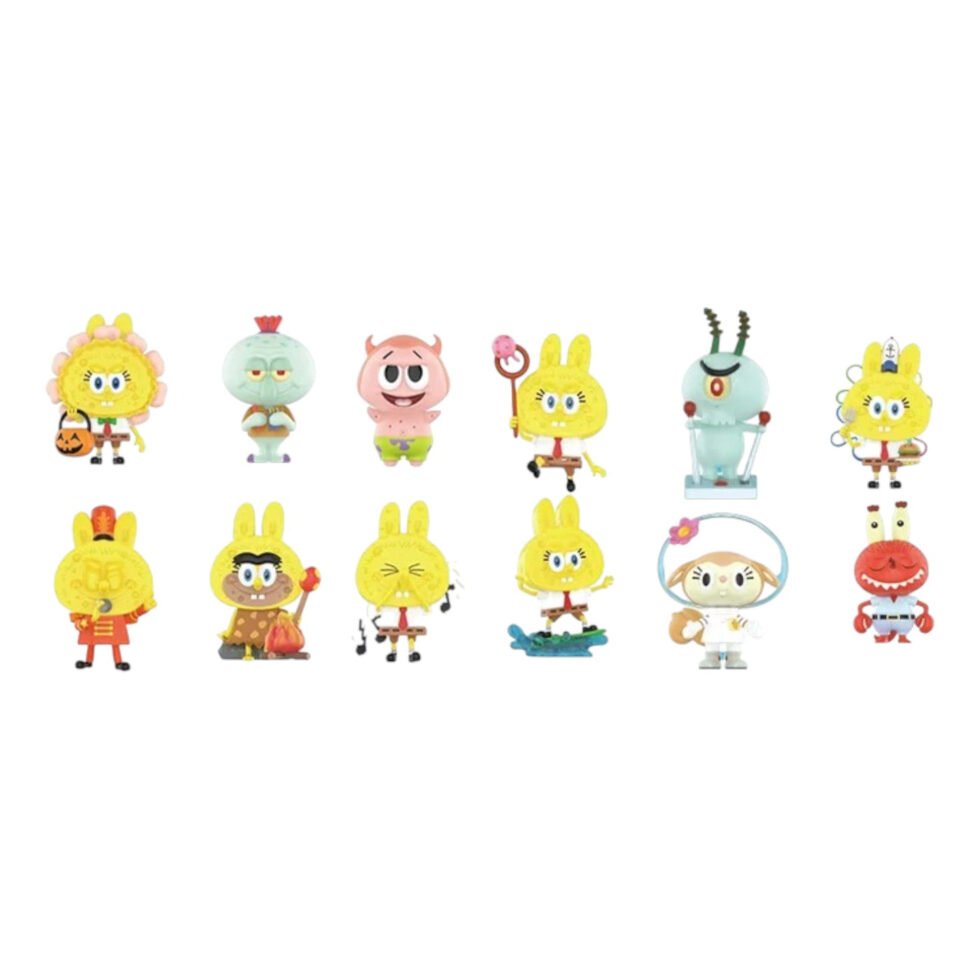 Pop Mart x Spongebob The Monsters Labubu Sealed Case (1 Blind Box) 210300246-603118990 - Image 2