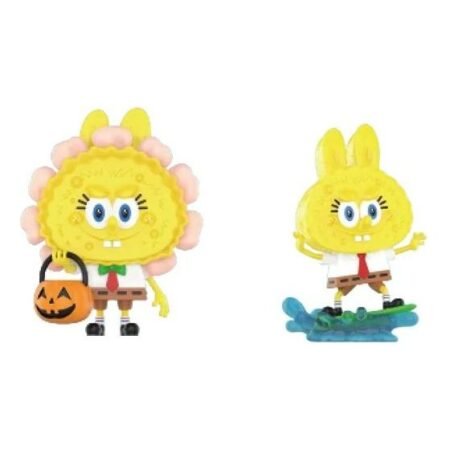 Pop Mart x Spongebob The Monsters Labubu 'Jack O Lantern and Surfing' 210300246-604595399