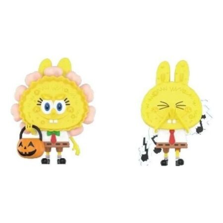 Pop Mart x Spongebob The Monsters Labubu 'Jack O Lantern and Snot' 210300246-604595400