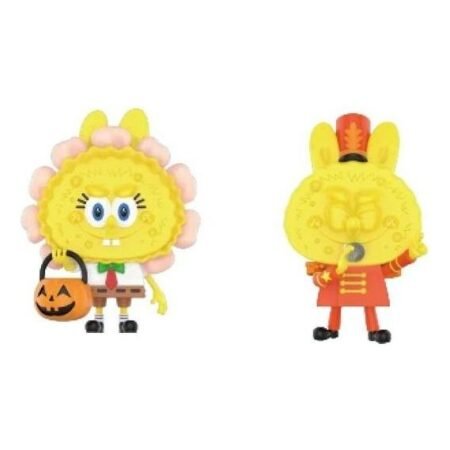 Pop Mart x Spongebob The Monsters Labubu 'Jack O Lantern and Singer' 210300246-604595402