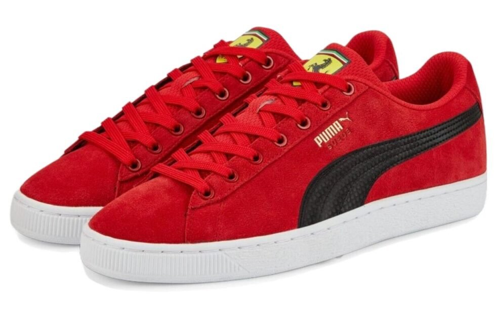PUMA Suede x Scuderia Ferrari 'Shield - Rosso Corsa' 307052-04 - Image 3