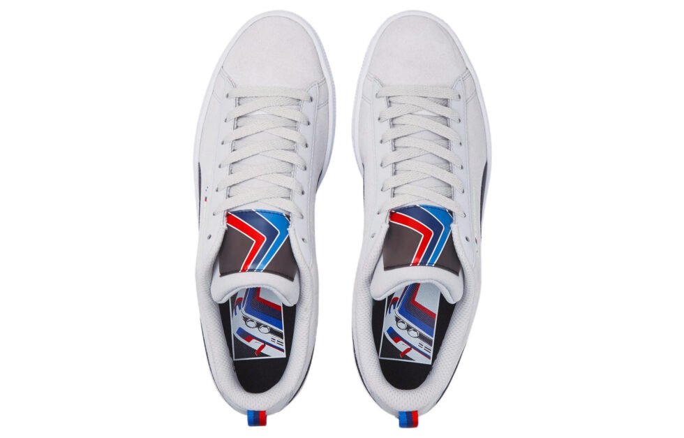 PUMA BMW Motorsport x Suede 'Grey Violet Black' 307116-02 - Image 3