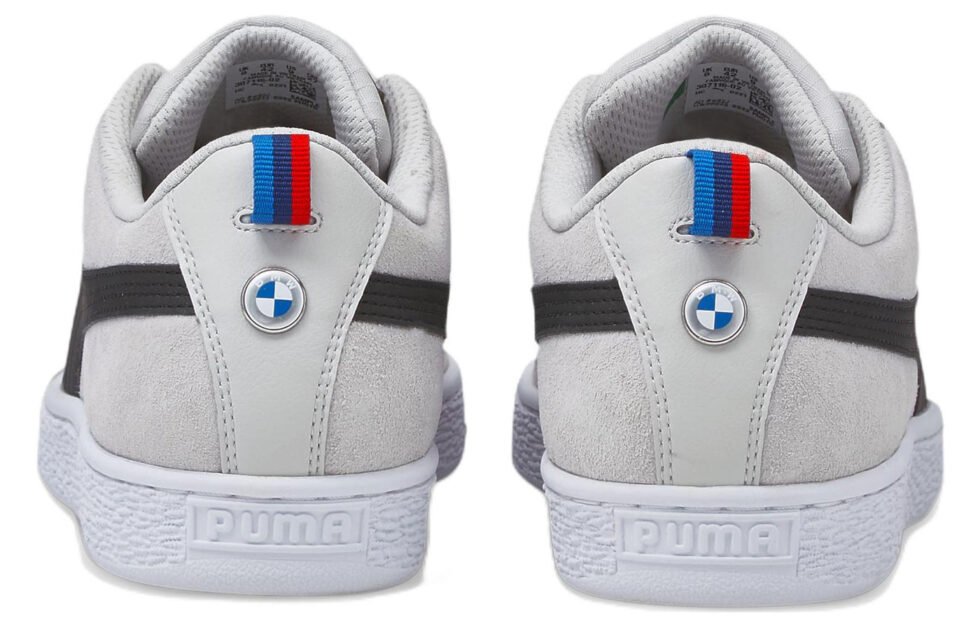 PUMA BMW Motorsport x Suede 'Grey Violet Black' 307116-02 - Image 4