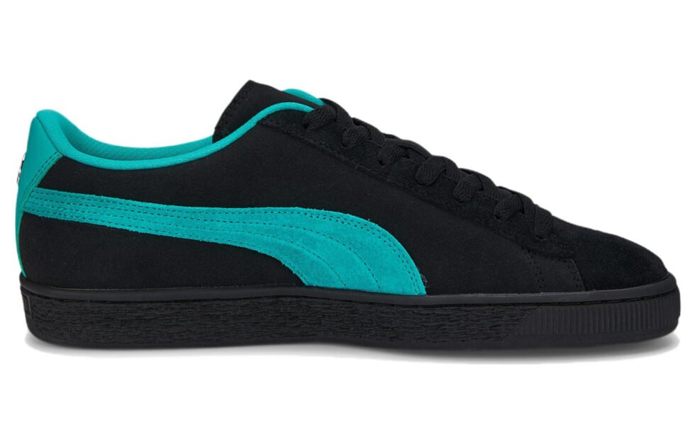 PUMA Mercedes-AMG Petronas F1 x Suede 'Black Spectra Green' 307131-04 - Image 2
