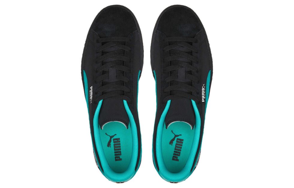 PUMA Mercedes-AMG Petronas F1 x Suede 'Black Spectra Green' 307131-04 - Image 4