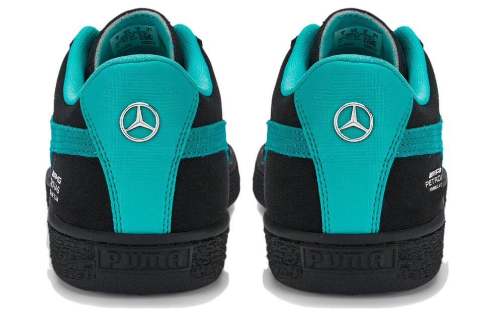 PUMA Mercedes-AMG Petronas F1 x Suede 'Black Spectra Green' 307131-04 - Image 5