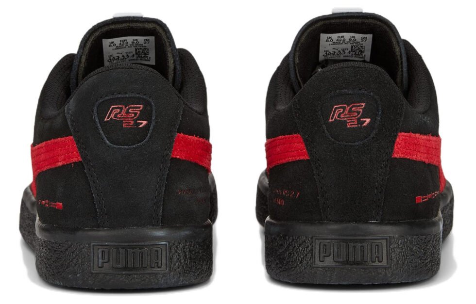 PUMA Porsche x RS 2.7 Suede '50th Anniversary - Black Ski Patrol' 307331-02 - Image 5