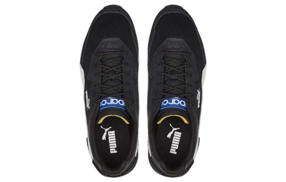 Sparco x PUMA SpeedFusion 'Black White' 307356-01 - Image 3